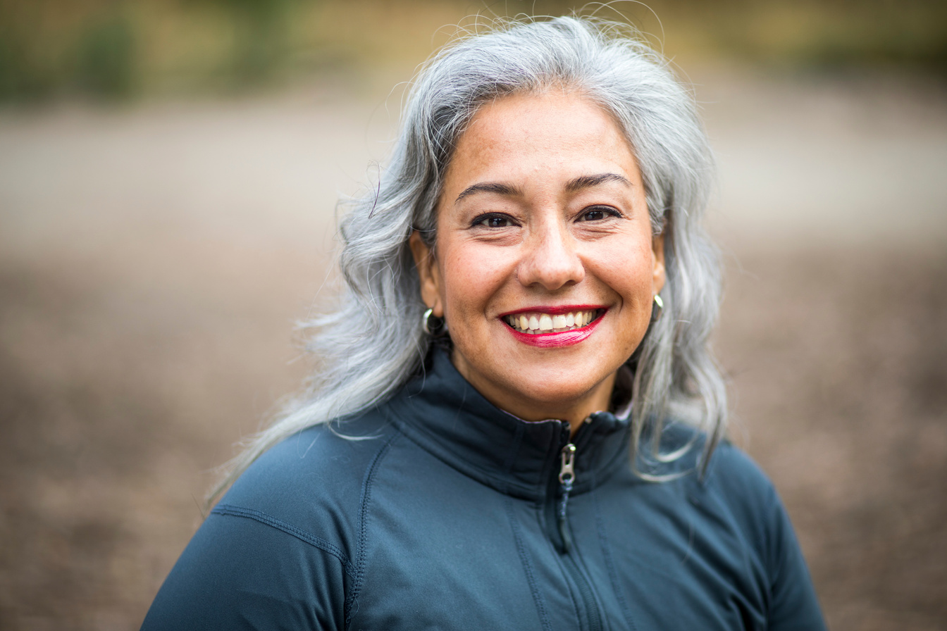 Portrait of a Smiling Senior Woman